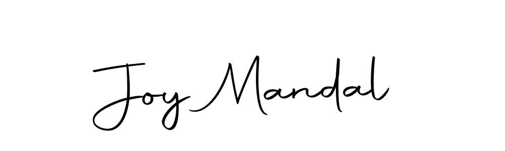 Make a beautiful signature design for name Joy Mandal. With this signature (Autography-DOLnW) style, you can create a handwritten signature for free. Joy Mandal signature style 10 images and pictures png